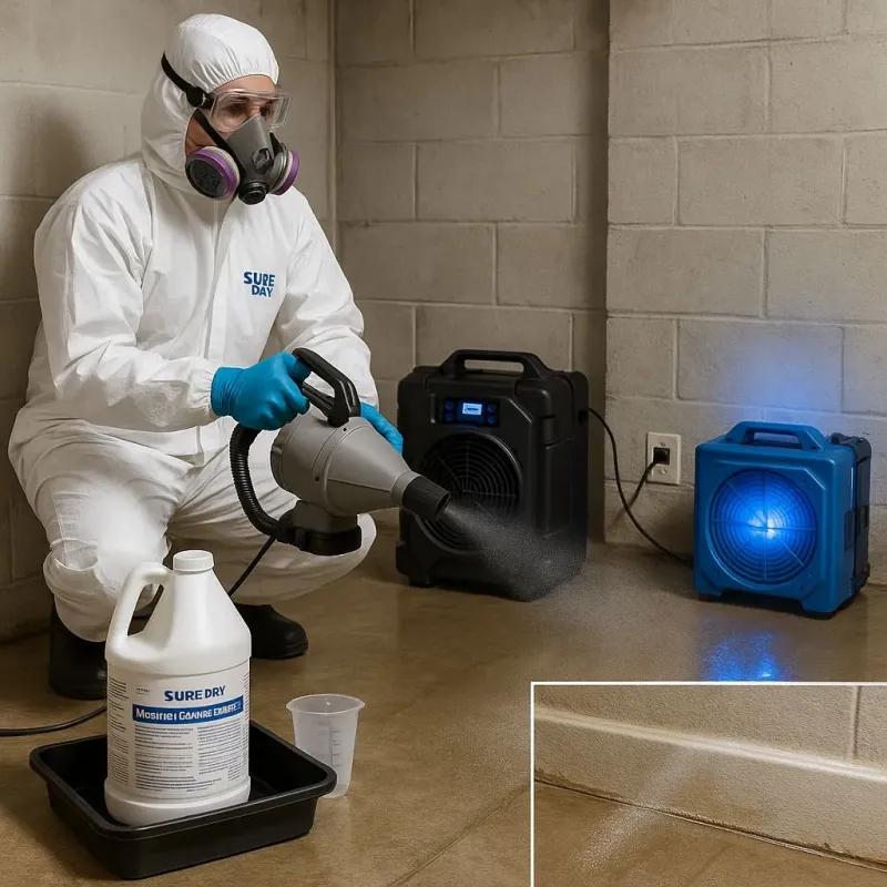Sanitization and Odor Removal process in Freedom, NH