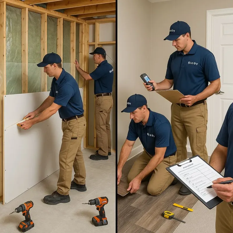 Repairs and Reconstruction process in Freedom, NH